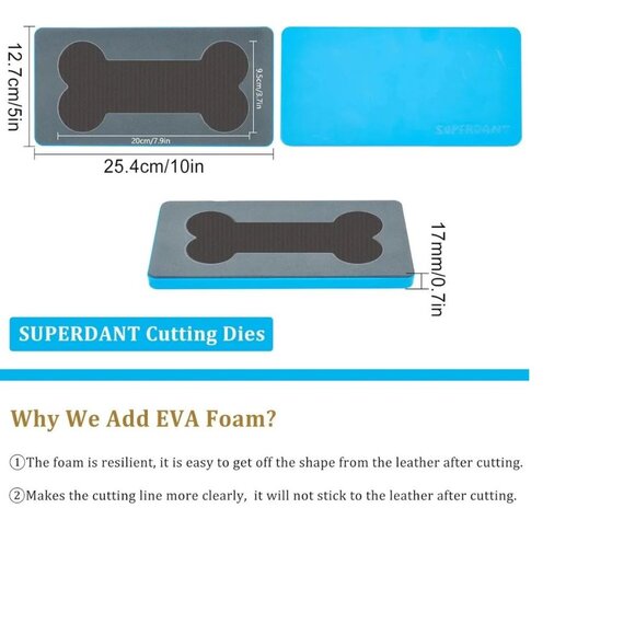 Bone Shape Dog Toy Fused Leather Squeaky Rabbit Durable Toy Ethical Products - Picture 2 of 6